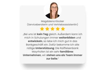 Raiffeisenbank Mayrhofen und Umgebung